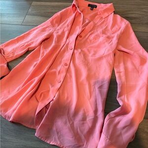 The Limited Coral Blouse